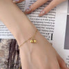 Wholesale Jewelry Roman Style Artistic British Style Bell Titanium Steel Bracelets Anklet