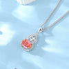 Wholesale Jewelry S925 Silver Gourd Pendant Necklace With High Carbon Diamond Light Luxury Style