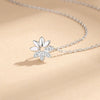 Wholesale Jewelry S925 Silver Wheat Ear Allmatch Geometric Cross Chain Necklace For Women
