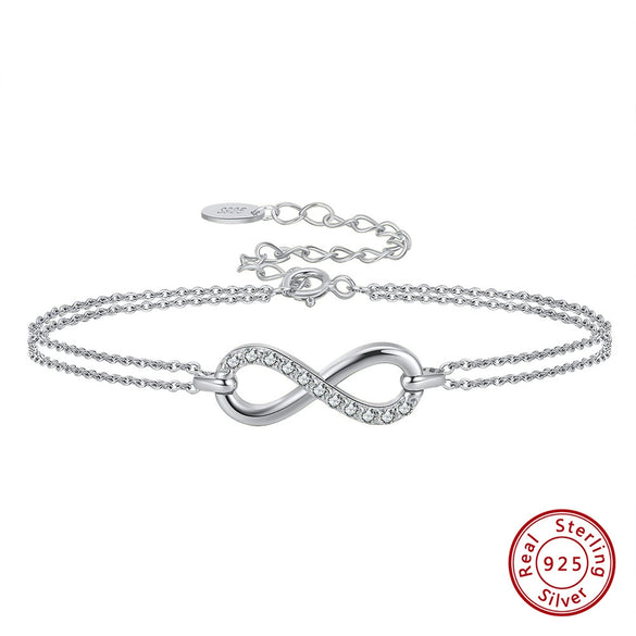 Wholesale Jewelry S925 Sterling Silver Bracelet Geometric Electroplating For Women