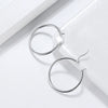 Wholesale Jewelry S925 Sterling Silver 14K Gold Round Electroplated Earrings