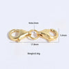 Wholesale Jewelry S925 Sterling Silver Lobster Clasp Electroplated Connecting Buckle Accessories