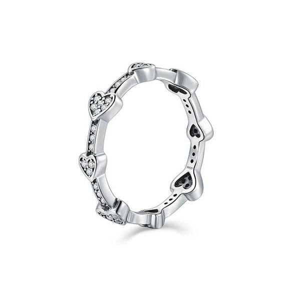 Wholesale Jewelry S925 Sterling Silver Love Water Drops Bell Microinlay Women's Earrings Ring Bracelet