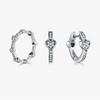 Wholesale Jewelry S925 Sterling Silver Love Water Drops Bell Microinlay Women's Earrings Ring Bracelet