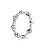 Wholesale Jewelry S925 Sterling Silver Love Water Drops Bell Microinlay Women's Earrings Ring Bracelet