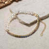 Wholesale Jewelry S925 Sterling Silver Natural Millet Bead Bracelet Electroplated For Women