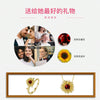 Wholesale Jewelry S925 Sterling Silver Necklace With Natural Garnet And Sunflower Geometric Style Electroplated