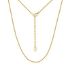 Wholesale Jewelry S925 Sterling Silver Simple Clavicle Chain Necklace With Electroplating