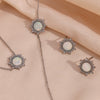 Wholesale Jewelry Set Stainless Steel With Stars Sun Moon Clouds Universe Pattern For Women