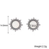 Wholesale Jewelry Set Stainless Steel With Stars Sun Moon Clouds Universe Pattern For Women