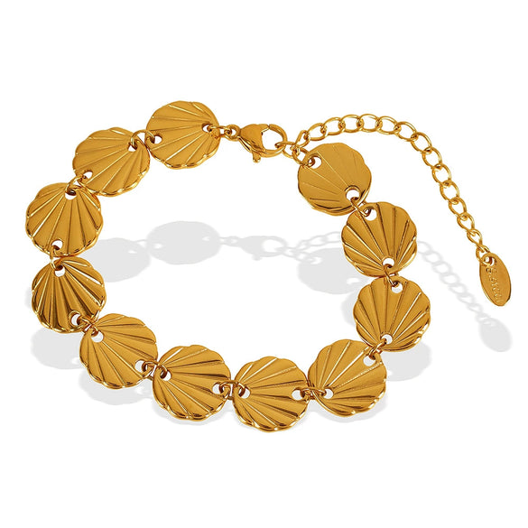 Wholesale Jewelry Set 316L Stainless Steel Earrings And Bracelets Electroplating Fashion Natural Style Unisex And Women's