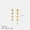 Wholesale Jewelry Set Women's Stainless Steel Electroplated Jewelry With Stars Sun And Moon Clouds And Universe Patterns Earrings Bracelet