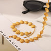 Wholesale Jewelry Shell Pattern Titanium Steel And Stainless Steel Necklace And Bracelet With Electroplating And Handmade Chain