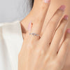 Wholesale Jewelry Silver Cool Style Heartshaped Ring For Women