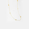 Wholesale Jewelry Silver Electroplated Hanging Long Chain Necklace With Cross Pattern