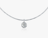 Wholesale Jewelry Silver 925 Geometric Style Single Diamond Casual Clavicle Necklace For Women