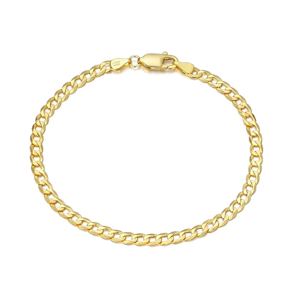 Wholesale Jewelry Silver 925 Geometric Thin Floral Side Chain Necklace