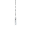 Wholesale Jewelry 925 Silver Moissanite Inlay Geometric Cross Chain Necklace For Women