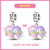 Wholesale Jewelry 925 Silver Plated Copper Magic Luminous Twelve Constellation Pendant