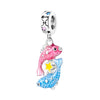 Wholesale Jewelry 925 Silver Plated Copper Magic Luminous Twelve Constellation Pendant