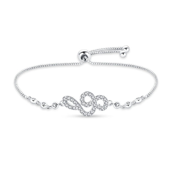 Wholesale Jewelry Silver Plated Electroplated Magic Eye Sunflower Horseshoe Bracelet For Women