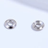 Wholesale Jewelry Silver Round Pearl Spacer Electroplated Necklace Accessories