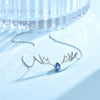 Wholesale Jewelry Silver Small Animal Pattern Electroplated Oshaped Chain Necklace And Bracelet