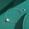 Wholesale Jewelry Silver 925 Sterling Micro Inlay Geometric Style Bracelet For Women