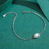 Wholesale Jewelry Silver 925 Sterling Micro Inlay Geometric Style Bracelet For Women