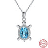 Wholesale Jewelry Silver Turtle Geometric Pendant Necklace With Electroplating Treatment