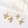 Wholesale Jewelry Simple Animal Zodiac Copper 18K Gold Plated Pendant Necklace
