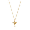 Wholesale Jewelry Simple Animal Zodiac Geometric Pattern Titanium Steel Pendant Necklace Electroplated Copper
