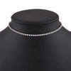 Wholesale Jewelry Simple Diamond Thin Necklace Nihaojewelry