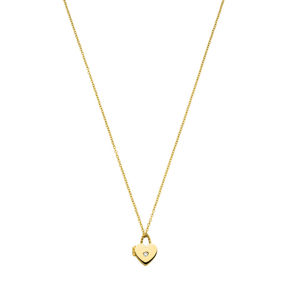Wholesale Jewelry Simple Geometric Copper Electroplating Peach Heart Pendant Necklace
