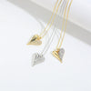 Wholesale Jewelry Simple Geometric Copper Zirconia Mixed Gemstone Setting Cross Pendant Ochain Ladies Necklace