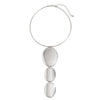Wholesale Jewelry Simple Geometric Iron Splicing Tassel Yshaped Snake Bone Chain Necklace With Electroplating