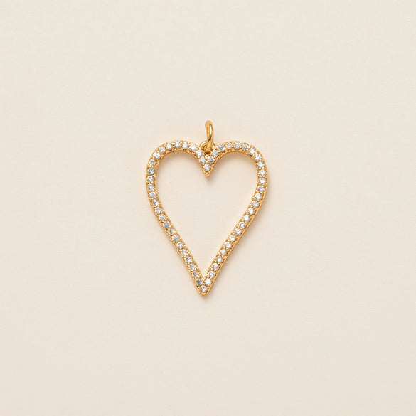 Wholesale Jewelry Simple Geometric Mixed Gemstone Setting Copper Pendant With O Word Chain For Women