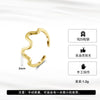 Wholesale Jewelry Simple Geometric Pattern Silver Electroplated Adjustable Open Ring