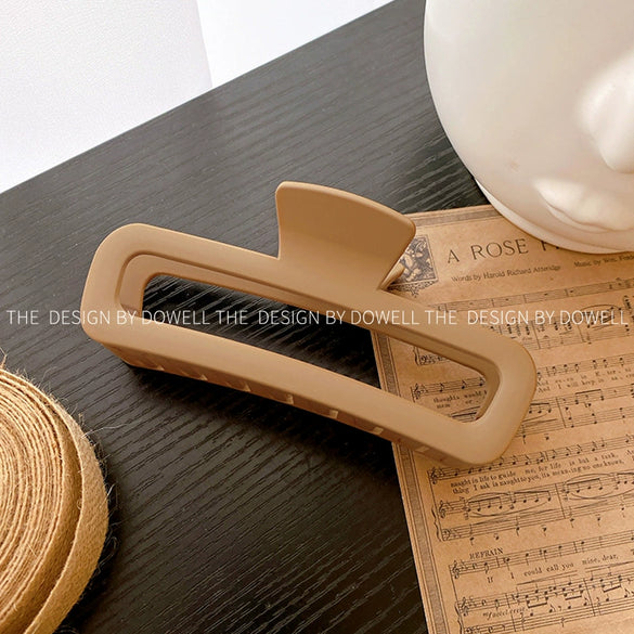 Wholesale Jewelry Simple Geometric Plastic Resin Hairpin Women's Hair Shark Clip