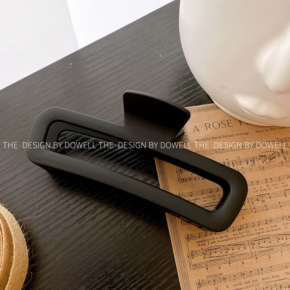 Wholesale Jewelry Simple Geometric Plastic Resin Hairpin Women's Hair Shark Clip