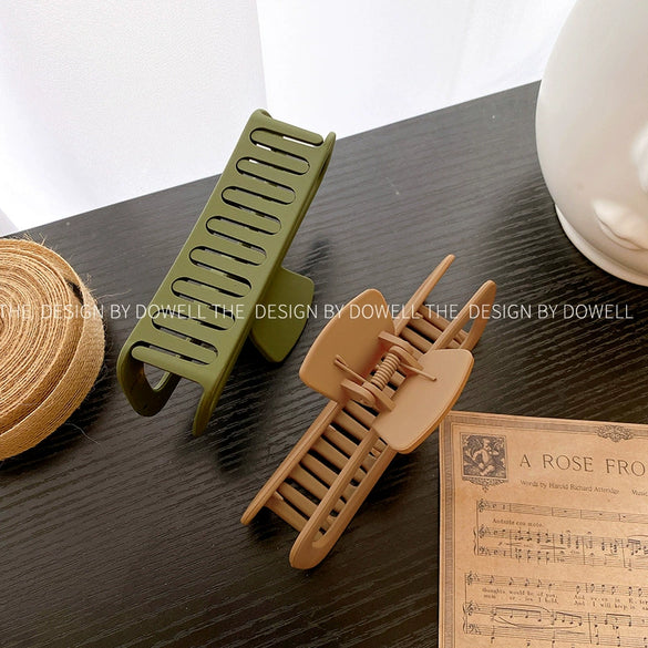 Wholesale Jewelry Simple Geometric Plastic Resin Hairpin Women's Hair Shark Clip