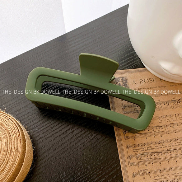 Wholesale Jewelry Simple Geometric Plastic Resin Hairpin Women's Hair Shark Clip