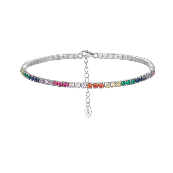 Wholesale Jewelry Simple Geometric S925 Sterling Silver Gold Plated Adjustable Bracelet