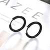 Wholesale Jewelry Simple Geometric Titanium Steel And Stainless Steel Earrings For Women