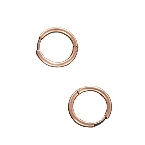 Wholesale Jewelry Simple Geometric Titanium Steel And Stainless Steel Earrings For Women