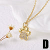 Wholesale Jewelry Simple Geometric Turtle Dolphin Pendant Copper Gold Plated Ochain Necklace For Women