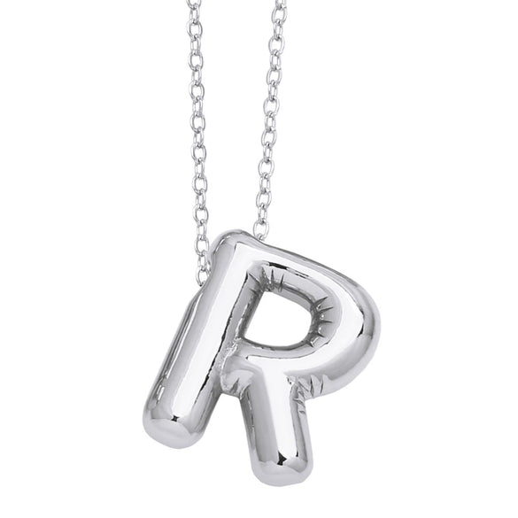 Wholesale Jewelry Simple Letter Copper Ochain Pendant Necklace Electroplated