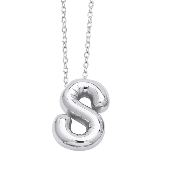 Wholesale Jewelry Simple Letter Copper Ochain Pendant Necklace Electroplated