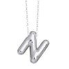 Wholesale Jewelry Simple Letter Copper Ochain Pendant Necklace Electroplated