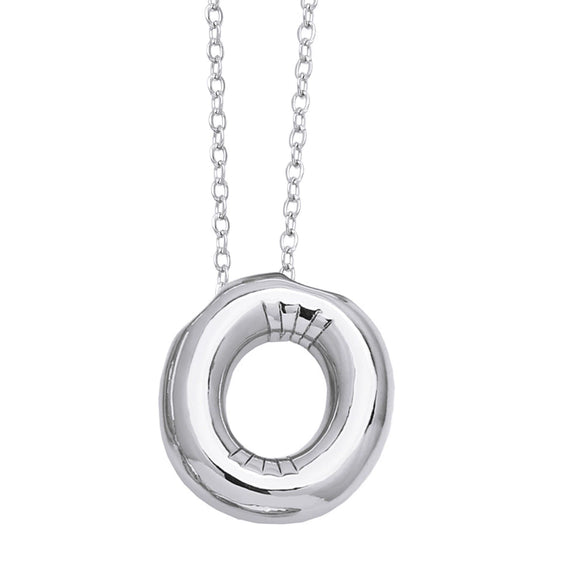 Wholesale Jewelry Simple Letter Copper Ochain Pendant Necklace Electroplated
